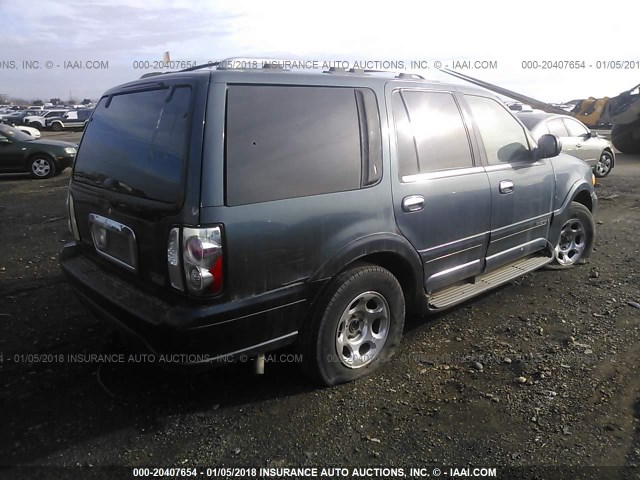 5LMPU28LXWLJ61310 - 1998 LINCOLN NAVIGATOR BLUE photo 4