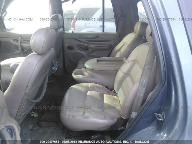 5LMPU28LXWLJ61310 - 1998 LINCOLN NAVIGATOR BLUE photo 8