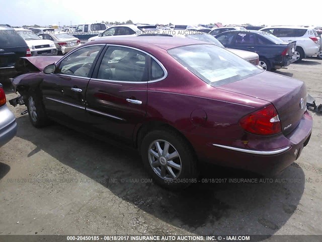 2G4WC582X91105565 - 2009 BUICK LACROSSE CX BURGUNDY photo 3