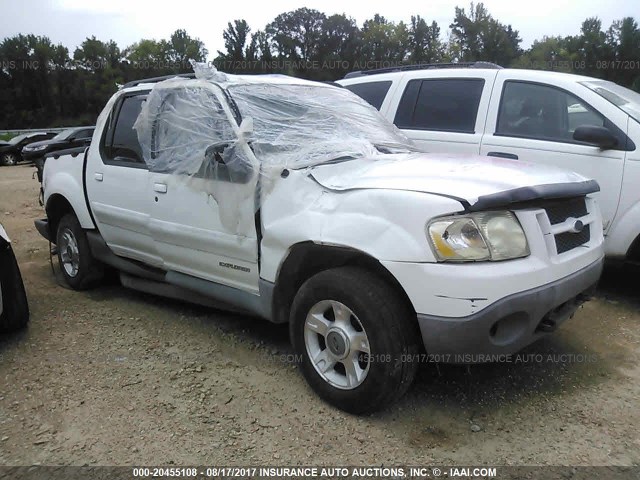 1FMZU67E32UB21452 - 2002 FORD EXPLORER SPORT TR  WHITE photo 1