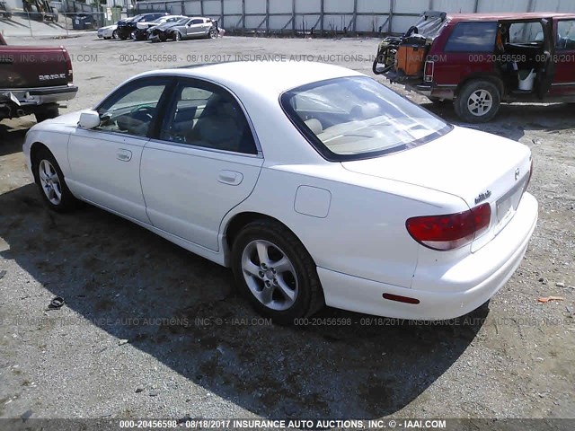 JM1TA221121722019 - 2002 MAZDA MILLENIA WHITE photo 3