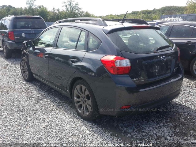 JF1GPAT62F8323322 - 2015 SUBARU IMPREZA SPORT GRAY photo 3