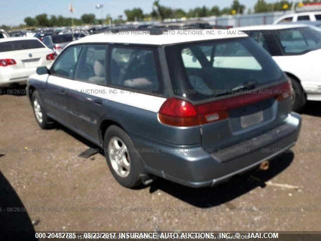 4S3BG685XW7631118 - 1998 SUBARU LEGACY 30TH ANN OUTBACK/LTD/SPT WHITE photo 3