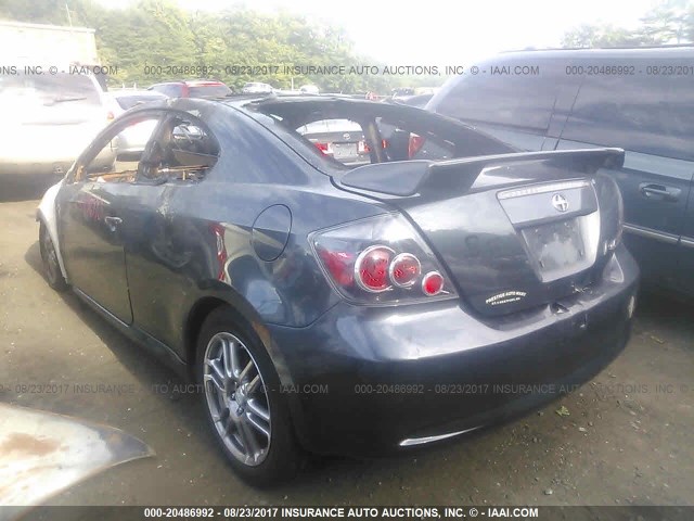 JTKDE167X90288063 - 2009 TOYOTA SCION TC ნაცრისფერი ფოტო 3