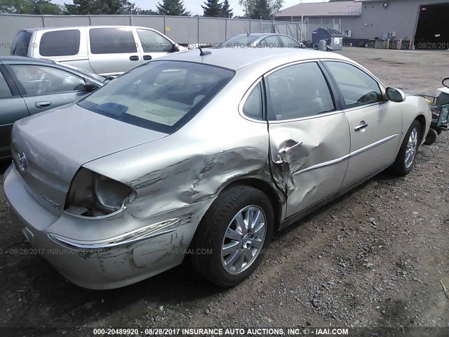 2G4WC582491129537 - 2009 BUICK LACROSSE CX SILVER photo 4