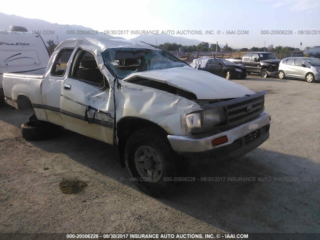 JT4VD22F6S0015709 - 1995 TOYOTA T100 XTRACAB SR5 WHITE photo 1