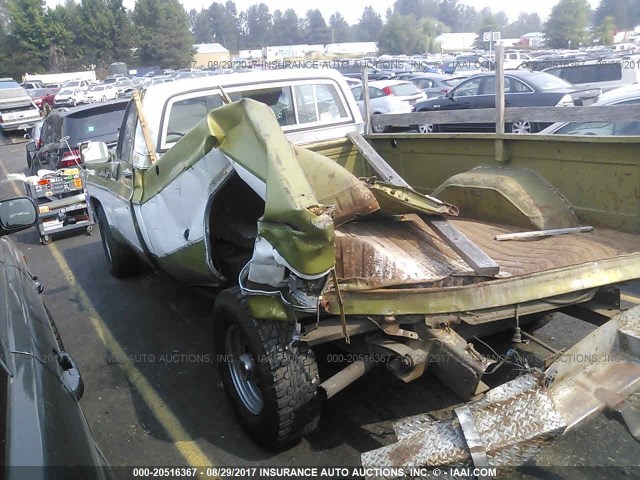 CCZ243F348913 - 1973 CHEVROLET CHEYENNE GREEN photo 3