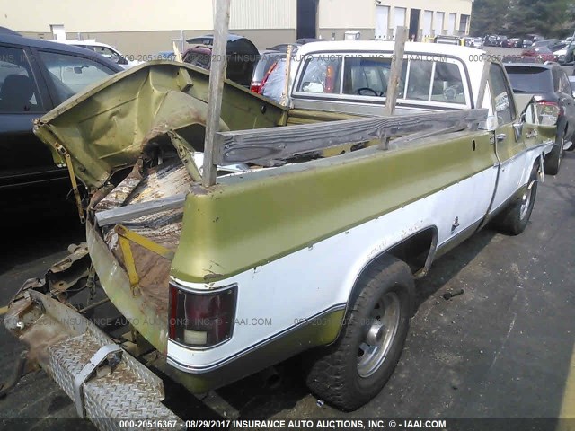 CCZ243F348913 - 1973 CHEVROLET CHEYENNE GREEN photo 4