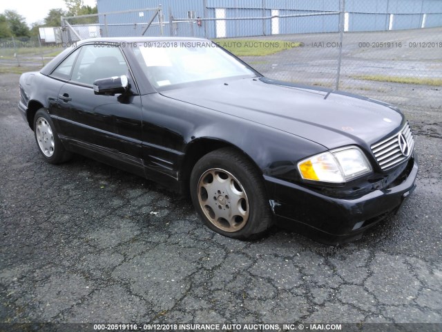 WDBFA63F7VF148837 - 1997 MERCEDES-BENZ SL 320 BLACK photo 1