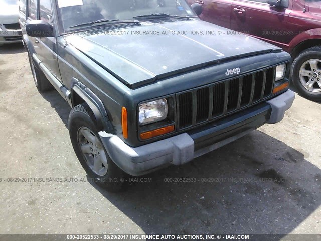 1J4FT68S5XL594209 - 1999 JEEP CHEROKEE SPORT/CLASSIC GREEN photo 6