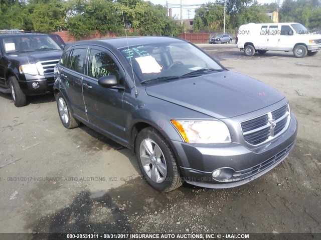 1B3CB3HA9BD295411 - 2011 DODGE CALIBER MAINSTREET GRAY photo 1