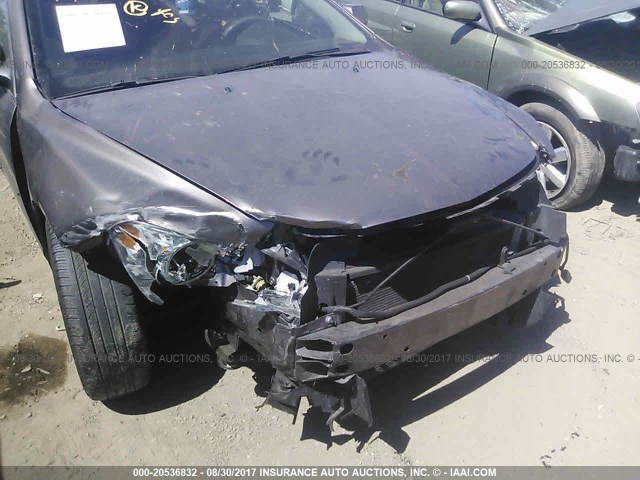 1G1ZC5E04CF134637 - 2012 CHEVROLET MALIBU 1LT GRAY photo 6