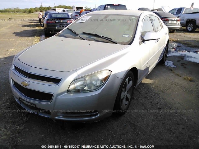 1G1ZD5E01CF386391 - 2012 CHEVROLET MALIBU 2LT SILVER photo 2