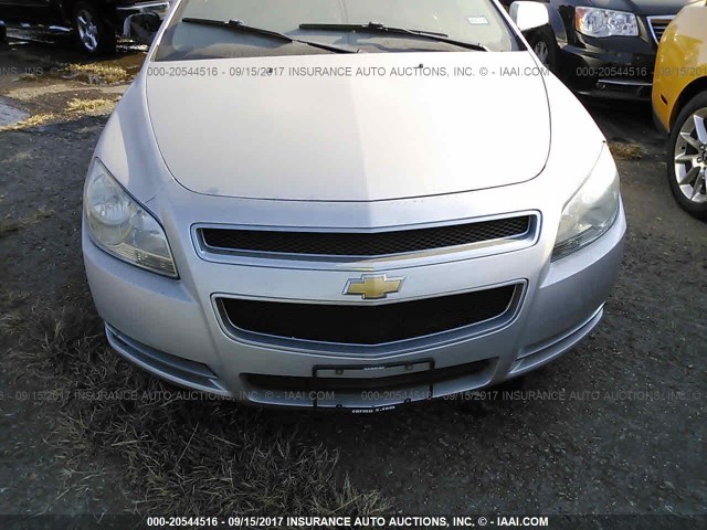 1G1ZD5E01CF386391 - 2012 CHEVROLET MALIBU 2LT SILVER photo 6