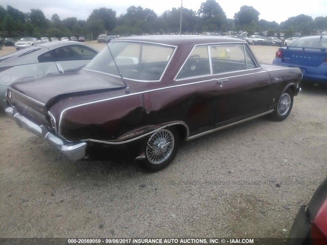 40447N237004 - 1964 CHEVROLET NOVA BROWN photo 4