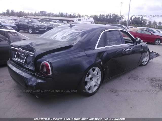 SCA664S51BUX49644 - 2011 ROLLS-ROYCE GHOST GRAY photo 4