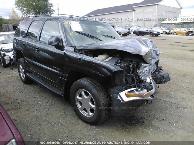 1GKEK63U74J135983 - 2004 GMC YUKON DENALI BLACK photo 1