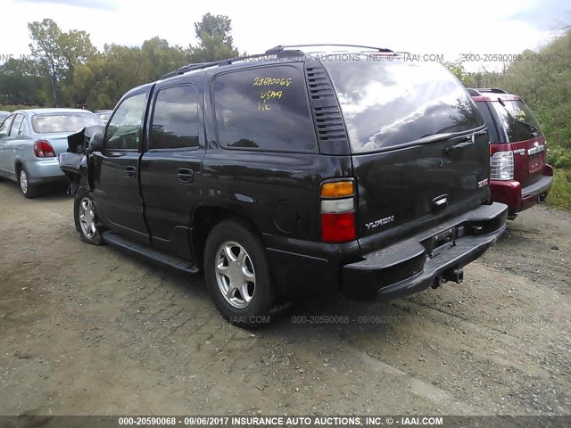 1GKEK63U74J135983 - 2004 GMC YUKON DENALI BLACK photo 3