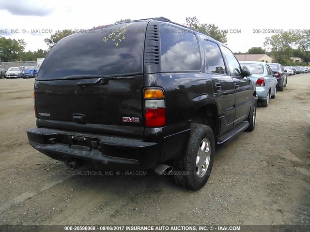 1GKEK63U74J135983 - 2004 GMC YUKON DENALI BLACK photo 4