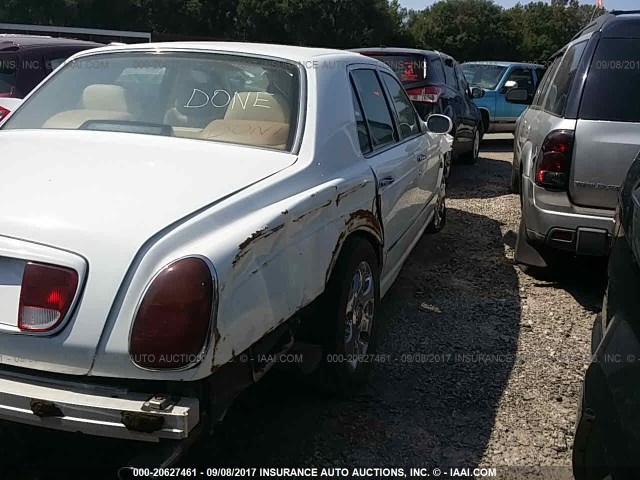 SCBLB51E5XCX03023 - 1999 BENTLEY ARNAGE WHITE photo 4