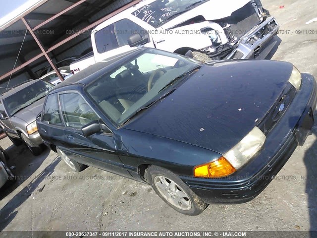 1FASP11J5SW233430 - 1995 FORD ESCORT LX/SPORT GREEN photo 1