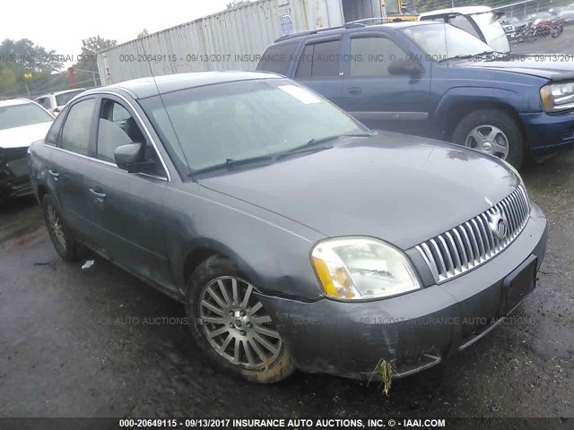 1MEFM42135G617191 - 2005 MERCURY MONTEGO PREMIER GRAY photo 1