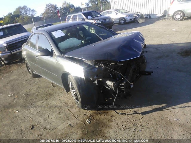 1G2ZF55BX64266483 - 2006 PONTIAC G6 SE GRAY photo 1