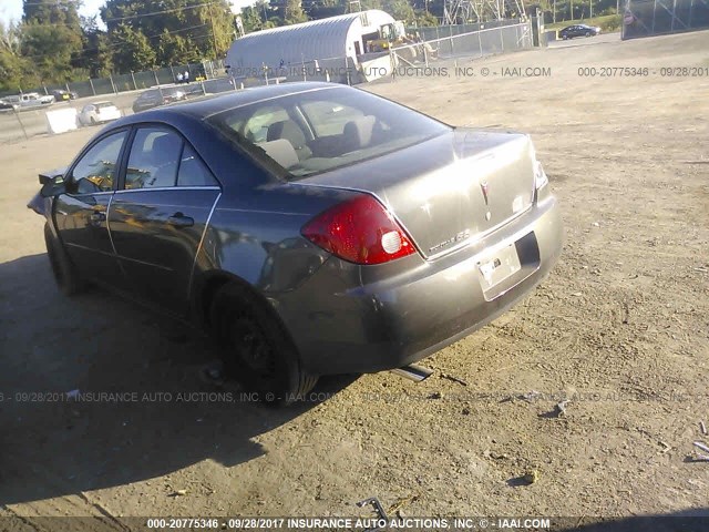 1G2ZF55BX64266483 - 2006 PONTIAC G6 SE GRAY photo 3