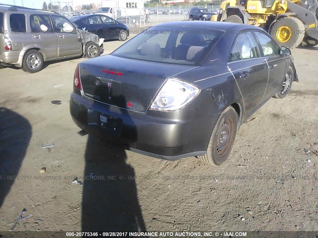 1G2ZF55BX64266483 - 2006 PONTIAC G6 SE GRAY photo 4