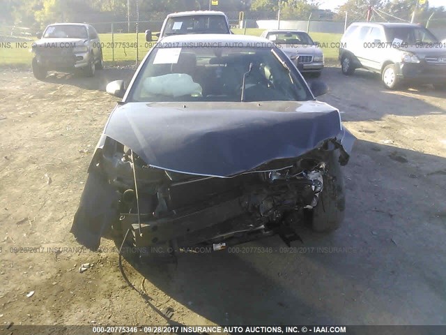 1G2ZF55BX64266483 - 2006 PONTIAC G6 SE GRAY photo 6