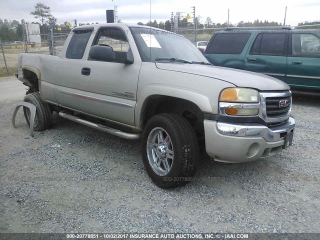 1GTHK29205E133669 - 2005 GMC SIERRA GRAY photo 1