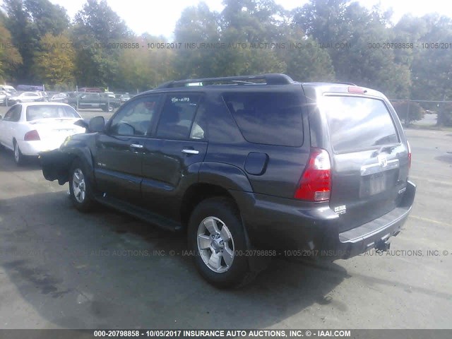 JTEBU14R060095997 - 2006 TOYOTA 4RUNNER SR5/SPORT GRAY photo 3