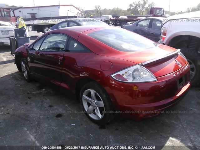 4A3AK24F49E021150 - 2009 MITSUBISHI ECLIPSE GS RED photo 3