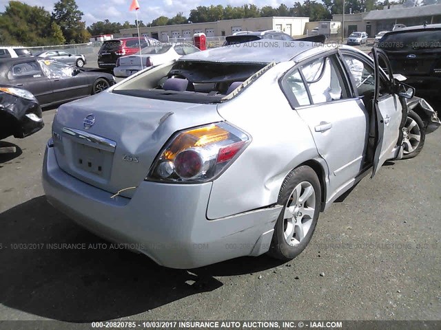 1N4AL21E19N505133 - 2009 NISSAN ALTIMA 2.5/2.5S SILVER photo 4