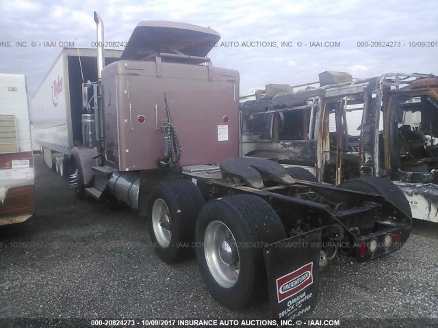 1XKWDU9X47J178198 - 2007 KENWORTH W900 W900 PINK photo 3