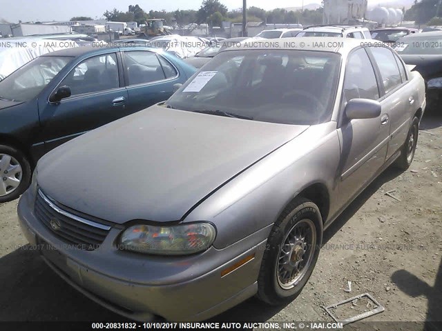 1G1NE52M2WY114797 - 1998 CHEVROLET MALIBU LS 米色 照片 2