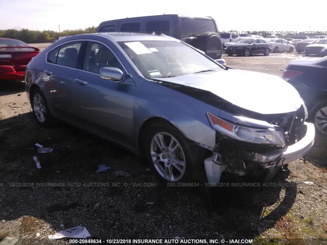 19UUA86579A014843 - 2009 ACURA TL Light Blue photo 1