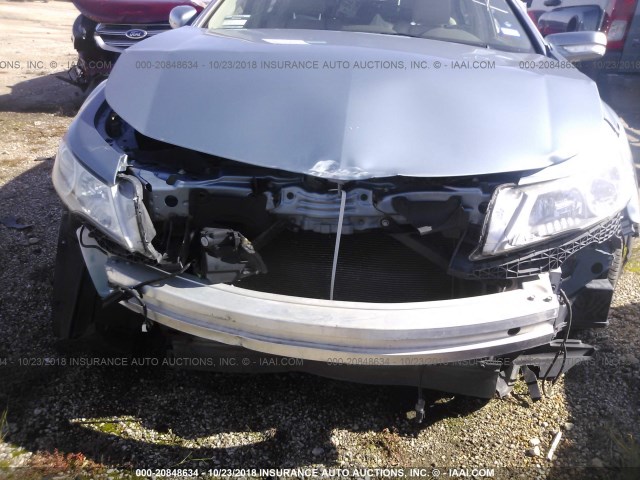 19UUA86579A014843 - 2009 ACURA TL Light Blue photo 6