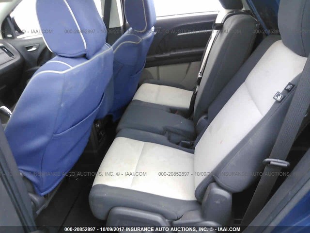 3D4GG57V79T578933 - 2009 DODGE JOURNEY SXT BLUE photo 8