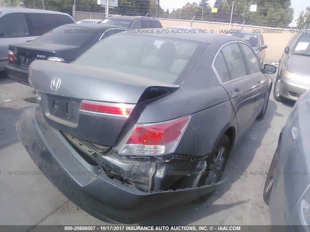 1HGCP2F48CA031219 - 2012 HONDA ACCORD LXP GRAY photo 4