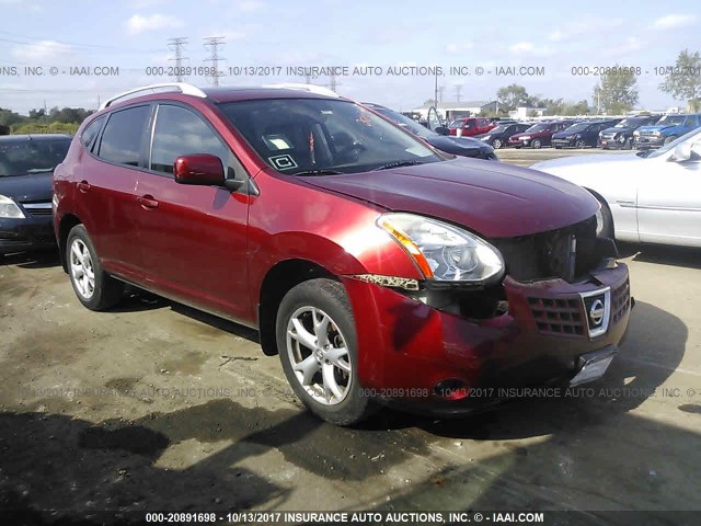 JN8AS58V49W193618 - 2009 NISSAN ROGUE S/SL RED photo 1