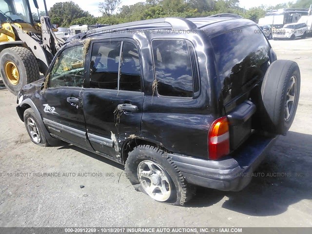 2CNBJ734846916009 - 2004 CHEVROLET TRACKER ZR2 BLACK photo 3