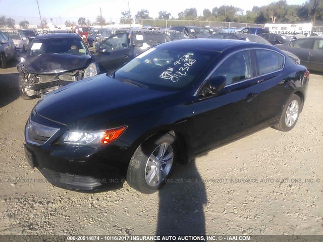 19VDE1F34DE018386 - 2013 ACURA ILX 20 BLACK photo 2