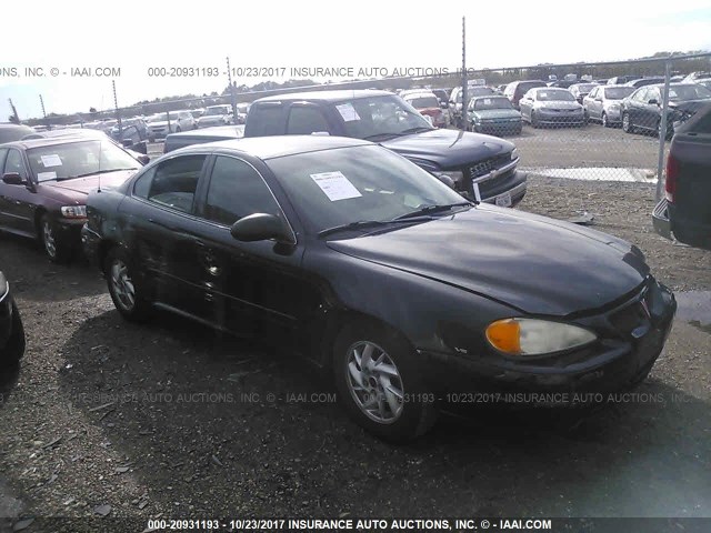 1G2NF52E73M533880 - 2003 PONTIAC GRAND AM SE1 BLACK photo 1