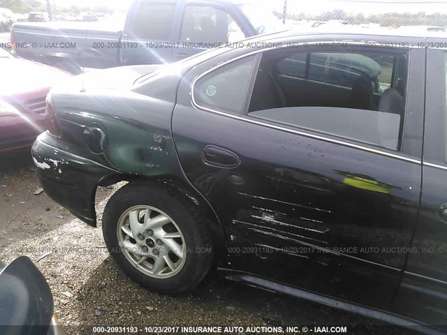 1G2NF52E73M533880 - 2003 PONTIAC GRAND AM SE1 BLACK photo 6