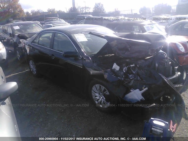 4T1BE46K38U198843 - 2008 TOYOTA CAMRY CE/LE/XLE/SE BLACK photo 1