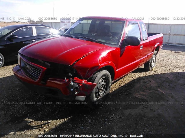 1GTDT19W4Y8142242 - 2000 GMC SONOMA RED photo 6