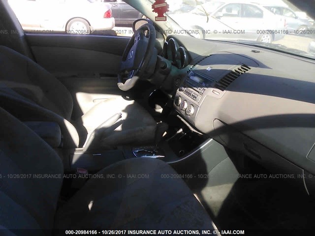 1N4AL11D05C213920 - 2005 NISSAN ALTIMA S/SL BLACK photo 5