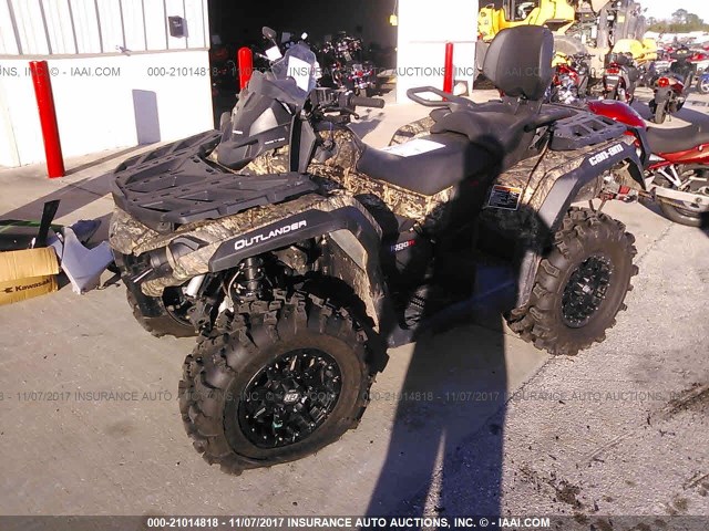 3JBLPAX27GJ000689 - 2016 CAN-AM OUTLANDER MAX XT 1000R/XT-P 1000R GREEN photo 2