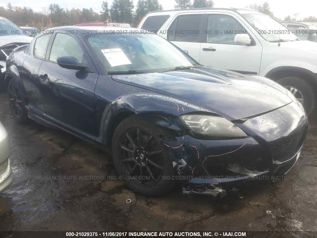 JM1FE173870212513 - 2007 MAZDA RX8 BLUE photo 1